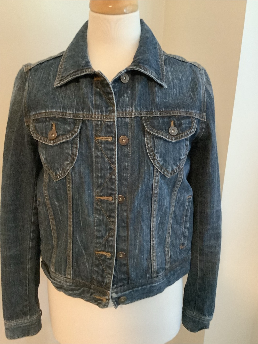 Mudd Women's Dark Blue Denim Jacket